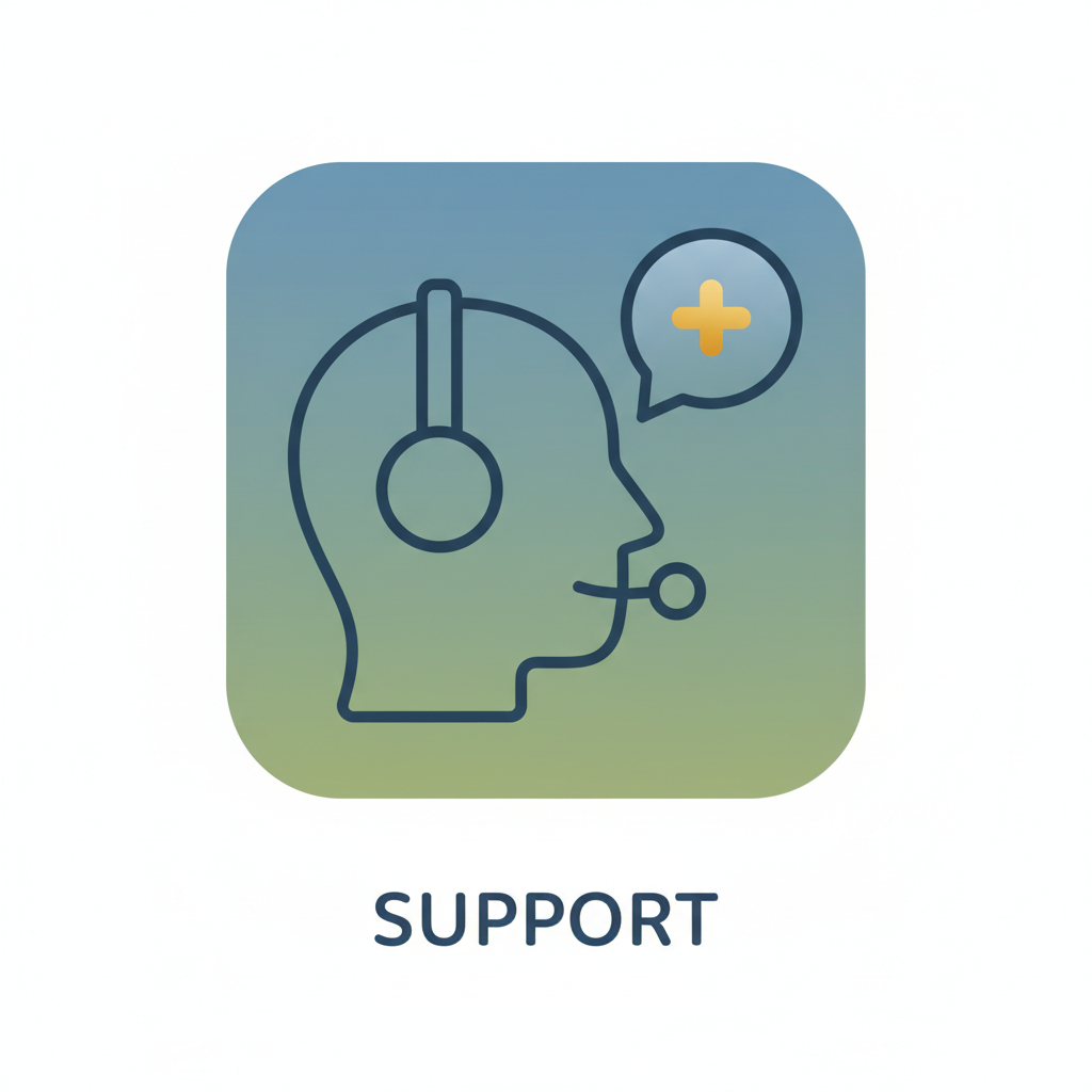 Icône service client